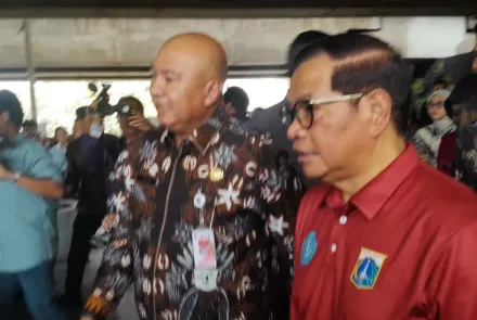 Gubernur Pramono Anung Wibowo meresmikan Taman Si Pitung di Kolong Tol Jampea, Koja Jakut