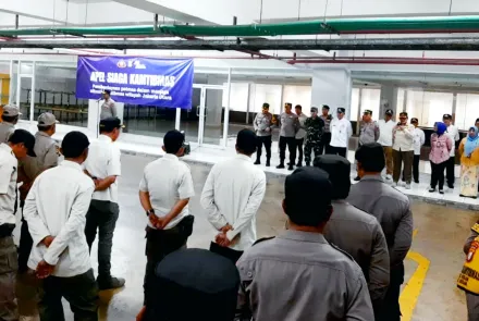 Wakapolres Jakut AKBP James Hutajulu Pimpin Apel Siaga Kamtibmas