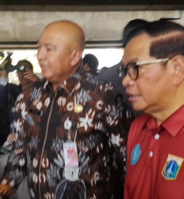 Gubernur Pramono Anung Wibowo meresmikan Taman Si Pitung di Kolong Tol Jampea, Koja Jakut